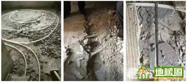 低價地暖到底有多可怕？掀開地板給你看！ 